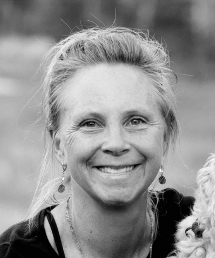 Elke, founder and lead instructor at Marion Yoga Loft